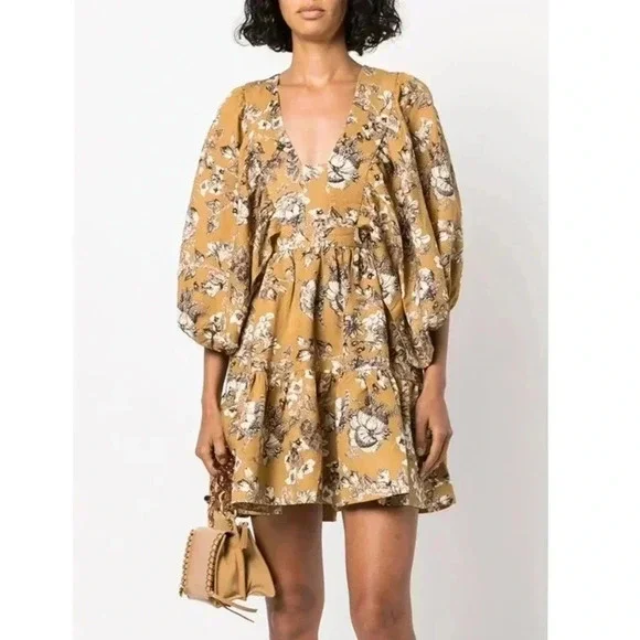 knee length dresses for ladies Haze Dress Floral – CELIA B US main image 1